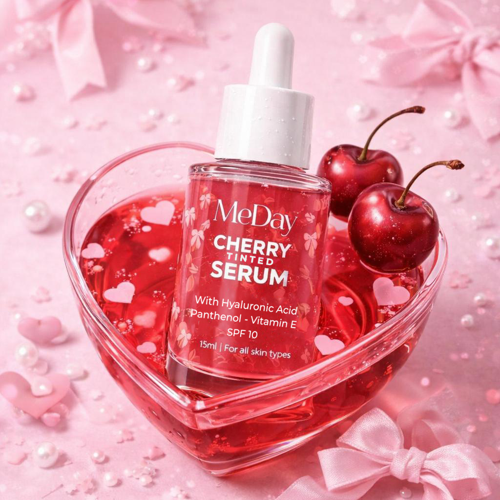 Cherry tinted serum