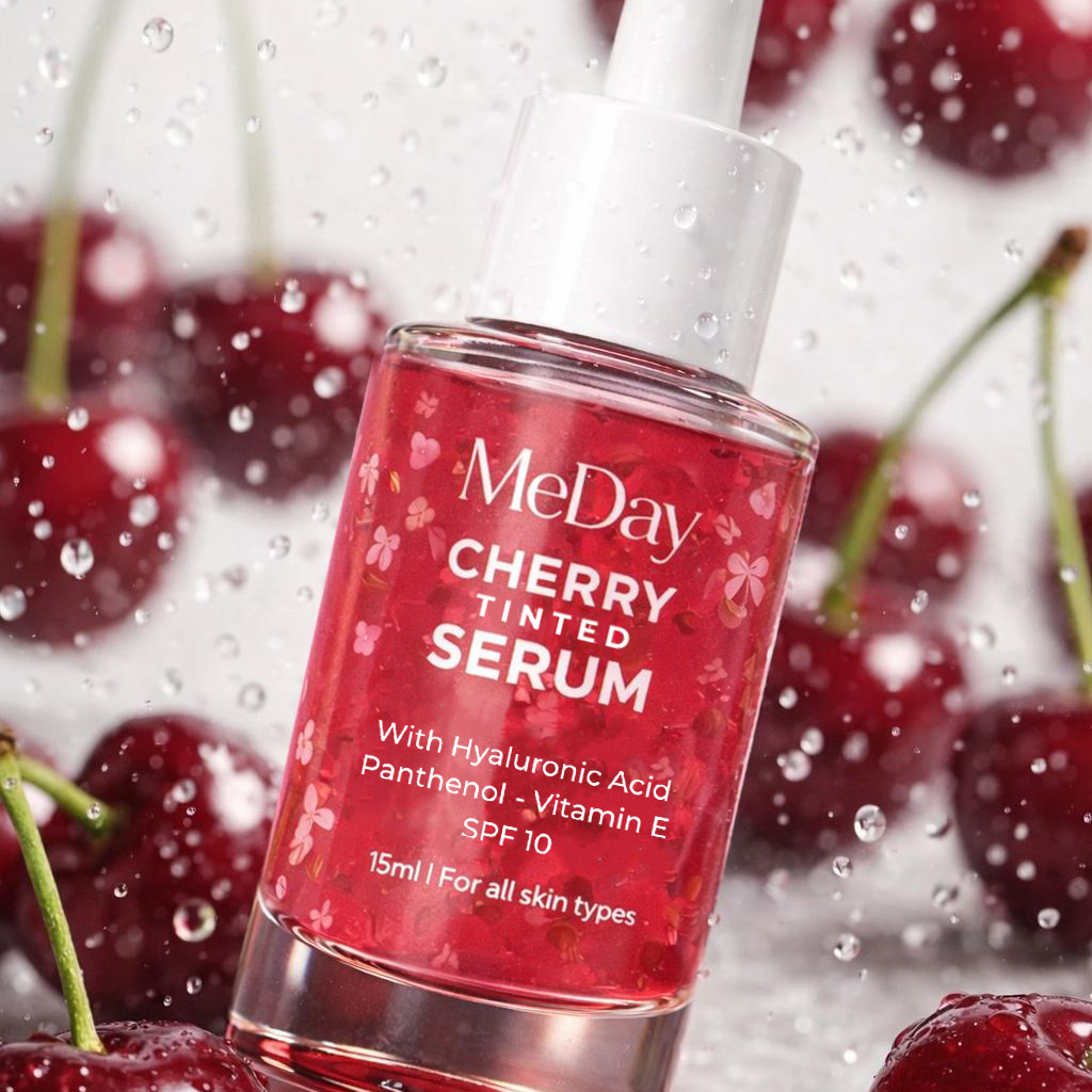 Cherry tinted serum