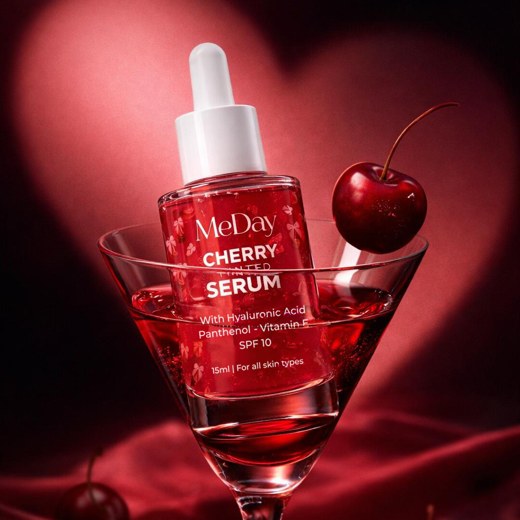 Cherry tinted serum