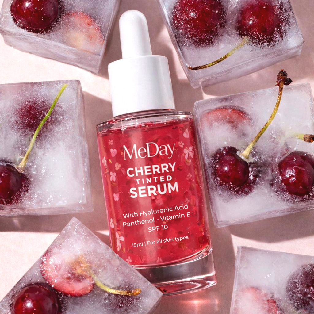 Cherry tinted serum