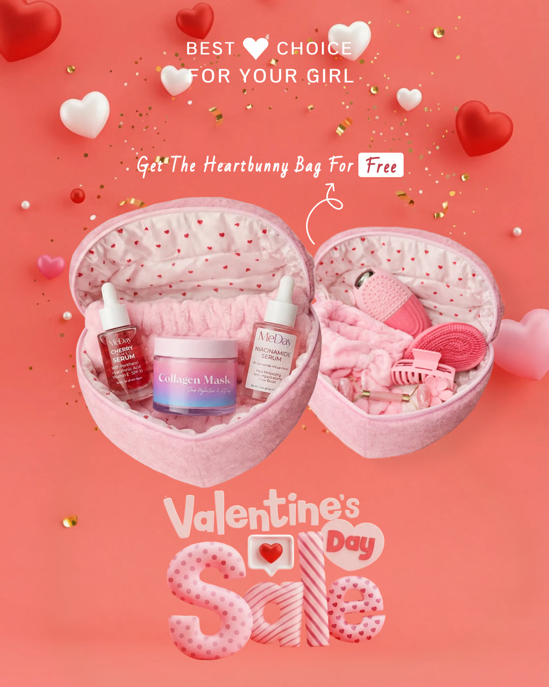 Valentine’s day Glow set