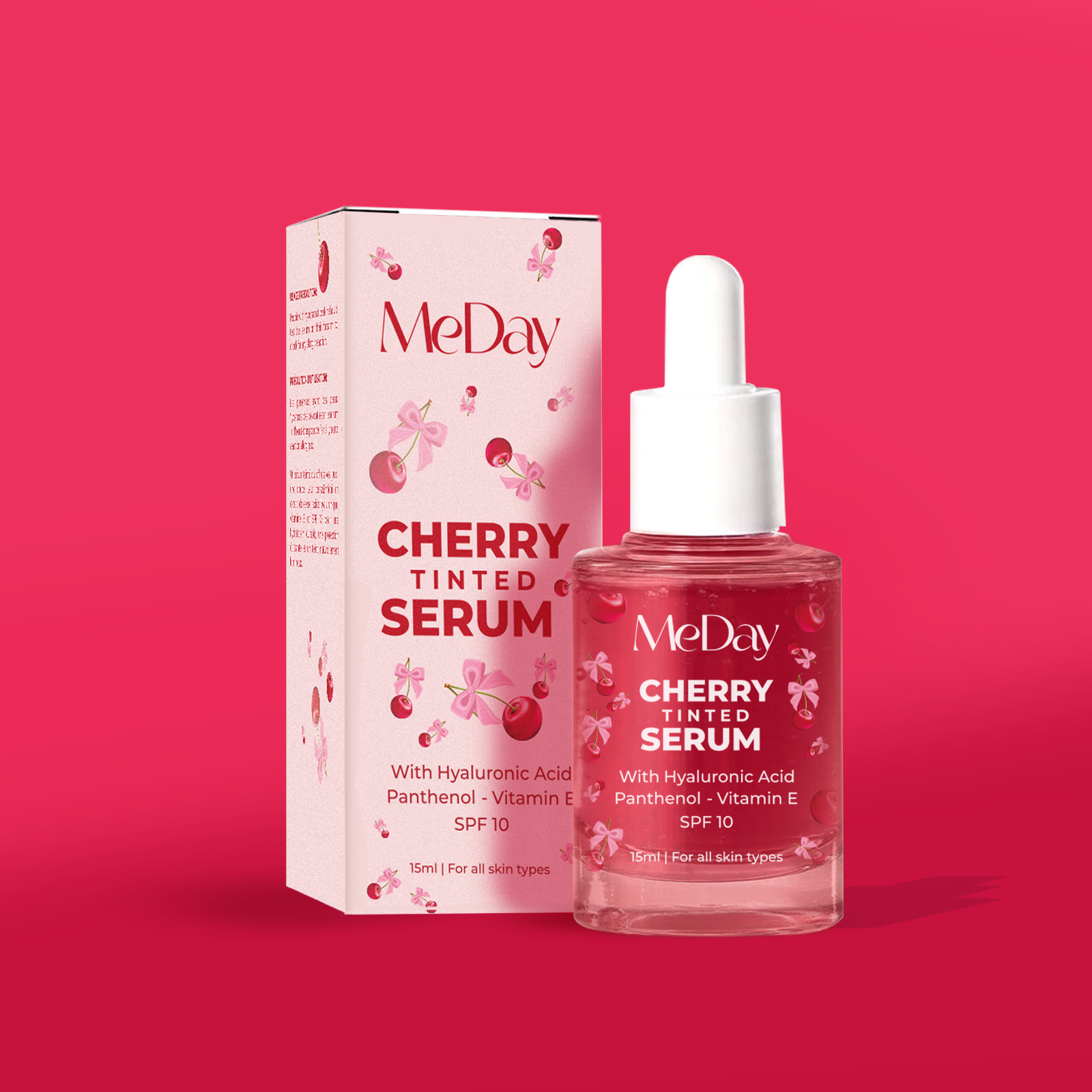 Cherry tinted serum